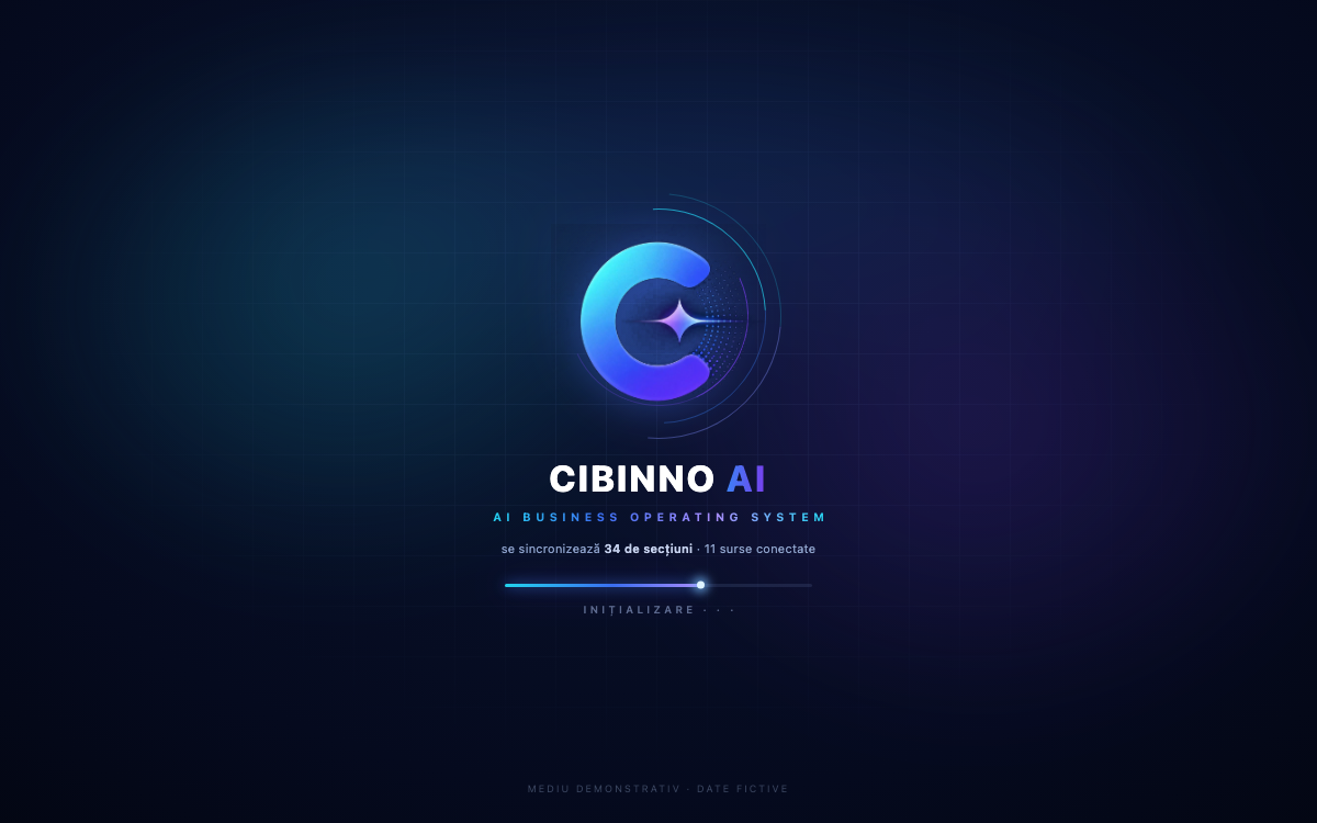 Ecran de pornire CIBINNO AI